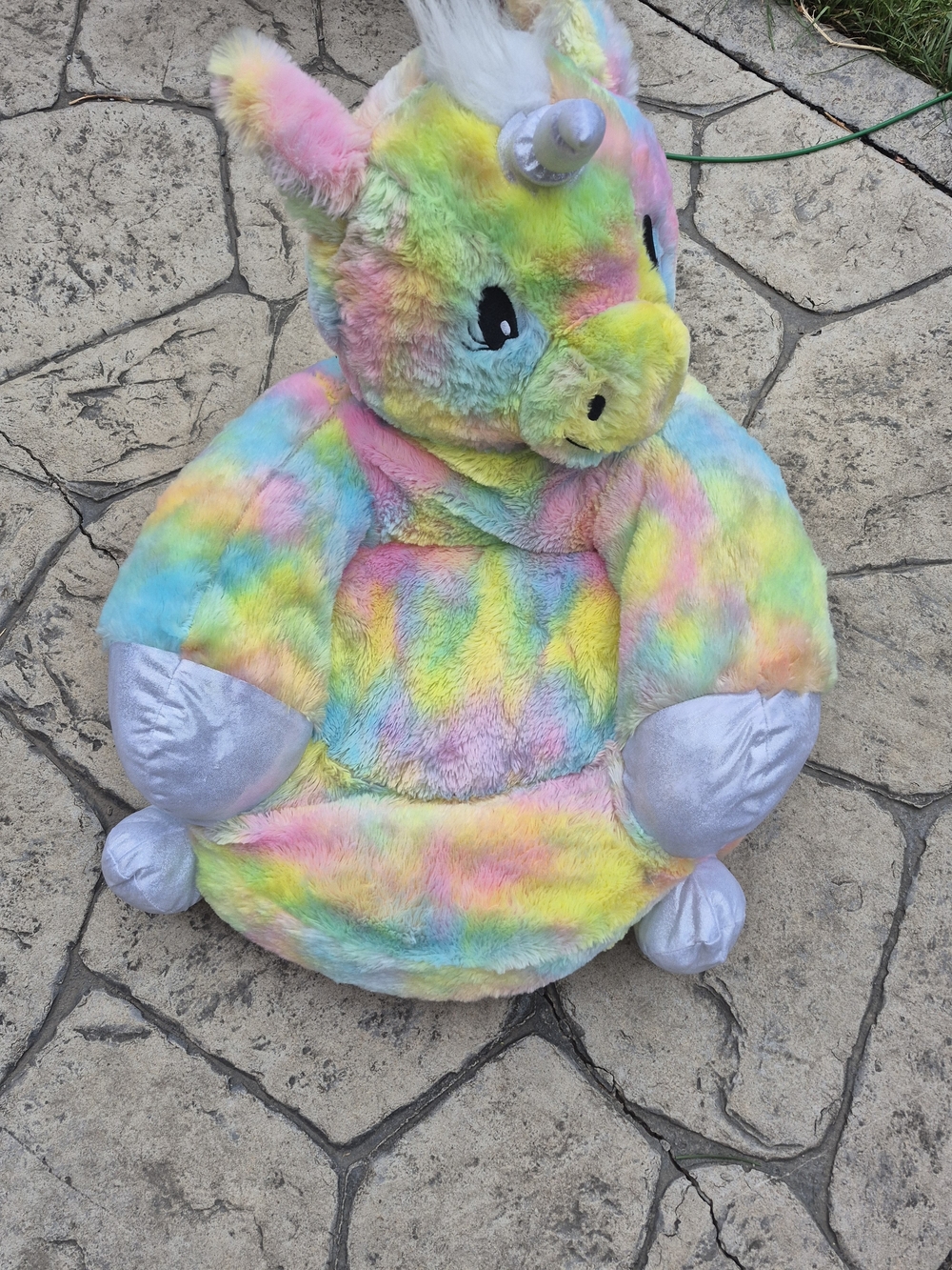 Trend Lab Rainbow Unicorn Toddler Plush Character Chair